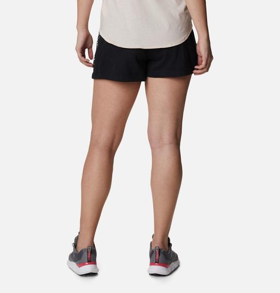 Columbia Logo Shorts Black For Women's NZ49253 New Zealand